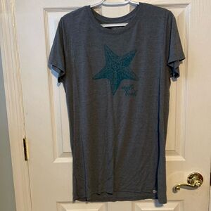 Cariloha women’s 2XL grey top from Myrtle Beach SC Cariloha shop.